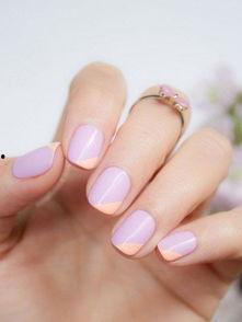 美甲图片 小清新,展现夏日活力风采
